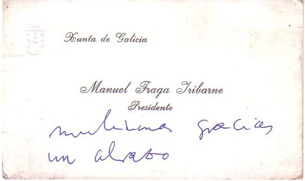 Manuel Fraga Iribarne